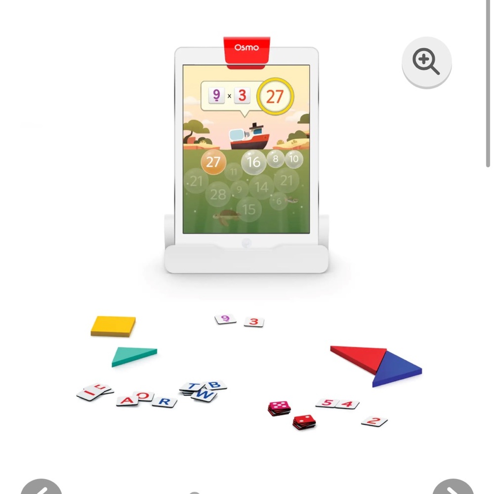 Like New Osmo Bundle Tangram, Words and Numbers